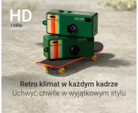 Silver Monkey Kompaktowa Kamera Cyfrowa RetroCAM zielona - 1571155 - zdjęcie 4